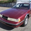 1990 Mercury Cougar LS Automatic 6 Cylinder NO RESERVE
