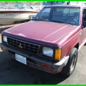 1990 Mitsubishi MIghty Max 2.4 L 4 Cylinder NO RESERVE