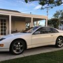 1990 Nissan 300 ZX White Exterior, Charcoal interior 54,500 miles