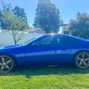 1990 Nissan 300ZX Coupe Blue Twin Turbo