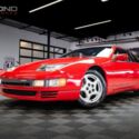 1990 Nissan 300ZX Turbo 45703 Miles Aztec Red Hatchback 3.0L TT V6 double overhe