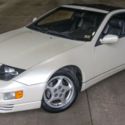 1990 NISSAN 300ZX TWIN TURBO 43K MILES 1 OWNER WHITE/BLACK 5 SPEED MANUAL T-TOP