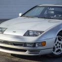 1990 NISSAN 300ZX TWIN TURBO 44K MILES 2 OWNER SILVER/BLACK 5 SPEED MANUAL T-TOP