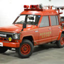 1990 Nissan Safari Firetruck -- Red - TB42S - 5 speed - 14.3k