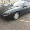 1990 Nissan Silvia JDM 240sx Coupe S13 Dark Green Metallic HUD Sunroof 5 Speed