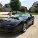 1990 Pontiac Firebird Trans Am - black - 5 speed manual t tops new wheels tires