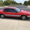 1990 Pontiac Grand Am Sedan Red FWD Automatic LE