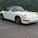 1990 PORSCHE 911 cab  5sp with 38,163 Original miles !