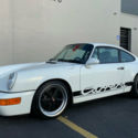 1990 Porsche 911/964 Carrera 4 Coupe - White/Burgundy