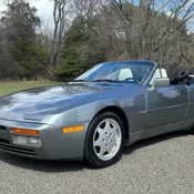 1990 Porsche 944 S2 Cabriolet 37,527 Miles,Titan Metallic Convertible 3.0L I4 20
