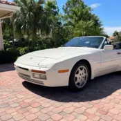 1990 Porsche 944 S2 Cabriolet 54455 Miles,White Convertible 3.0L I4 208hp 207ft.