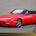 1990 Porsche 944 S2 Cabriolet Guards Red Convertible 3.0L 4-Cylinder 87027 Miles
