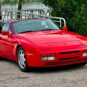 1990 Porsche 944 S2 Convertible - 5-Speed Manual, Clean Carfax, India Red Beauty