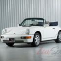 1990 Porsche 964 Carrera 4 Cabriolet White/Grey/Blue Top 5-Speed 61K Pristine!!!