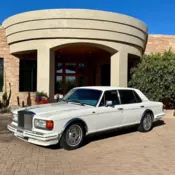 1990 Rolls-Royce Silver Spirit/Spur/Dawn White RWD Automatic