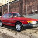 1990 Saab 900 Sedan Red FWD Manual
