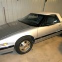 1990 Silver Buick Reatta Convertible - Low Miles