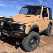 1990 Suzuki Samurai Brown JL