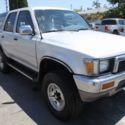 1990 Toyota 4Runner SR5 4WD Manual 6 Cylinder NO RESERVE