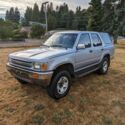 1990 Toyota 4Runner SUV Blue 4WD Manual VN39 SR5