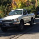 1990 Toyota 4x4 SR5 Pickup with Canopy