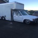 1990 Toyota air bagged box van Hot rod truck
