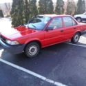 1990 Toyota Corolla Deluxe Automatic 4-Door Sedan low miles no reserve 78k