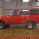 1990 TOYOTA LAND CRUISER  221537 Miles RED Sport Utility  MANUAL