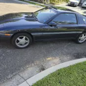 1990 Toyota Supra Hatchback Blue