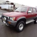 1990 TOYOTA SURF 4X4 SUV 2.4L TURBO DIESEL LOW MILES RARE VERY NICE NO RESERVE