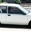 1990 TOYOTA TERCEL EZ 3-DOOR HATCHBACK 72K 1.5L 4 SPD MANUAL TRANS COLD AIR CD