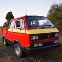 1990 Volkswagen VW Tristar Syncro DOKA T3 Double Cab Truck Bus, 1 of ~500