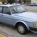 1990 Volvo 240 DL Blue Sedan