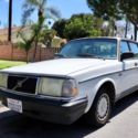 1990 Volvo 240 DL (White)