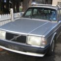 1990 Volvo 240 Sedan 4-Door 2.3L Silver Brick! - fix or parts