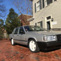 1990 volvo 740 16 valve 5 speed Sedan Alpine Stereo Silver Performance Brick