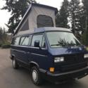 1990 VW Vanagon Westfalia Camper Poptop Rebuilt 2.2L engine with Warranty!