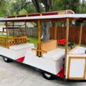 1990 Walt Disney World Cushman Trolley Car Cart Prop Barn Garage NO RESERVE