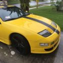 1991 300zx twin turbo yellow, low pampered miles
