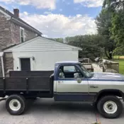 1991 5.9 Dodge Cummins D250 12 Valve First Gen Stake body