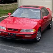 1991 Acura Legend Coupe Red L