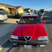 1991 Alfa Romeo 164 Sedan Red L