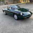 1991 Alfa Romeo Spider Convertible Green RWD Manual VELOCE