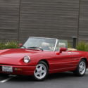1991 Alfa Romeo Spider Red/Tan 55k miles. One Owner. California