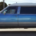 1991 Blue Cadillac Superior Crown Hearse - only 34K Miles