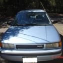 1991 Blue Mazda Protege