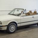 1991 bmw 325i Convertible Alpine White Manual 5 Speed 69K Miles E30 325
