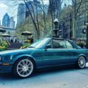 1991 BMW 325i Convertible Green RWD Automatic IC AUTOMATIC