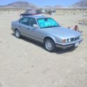 1991 BMW 525i E34 M50 4 Door Sedan straight 6 cylinder Silver