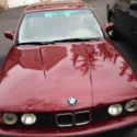 1991 BMW 535i Burgundy, Rebuilt Top Engine, New A/C, Paint and More